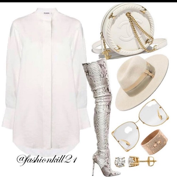 Steve Madden snake print boots - Picture 3 of 7